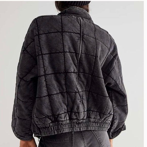 Free People Dolman Quilted Knit Jacket - Picture 2 of 5